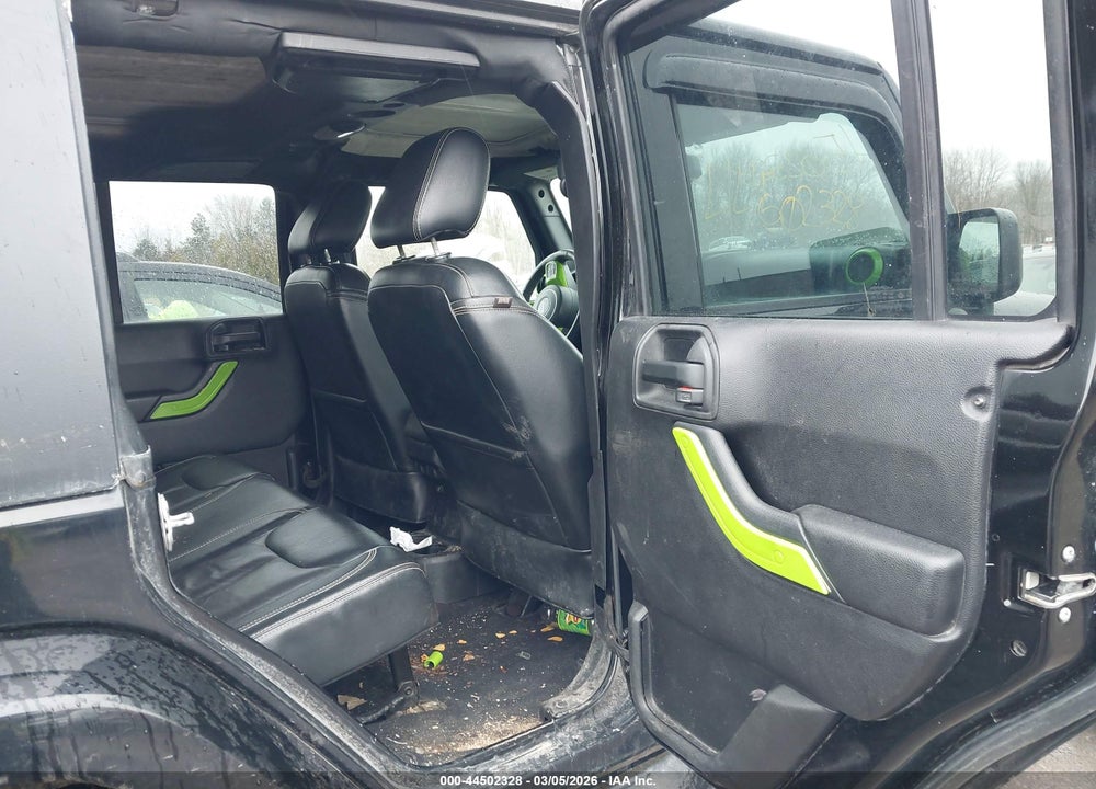 2016 JEEP WRANGLER UNLIMITED SAHARA VIN: 1C4HJWEG7GL179395