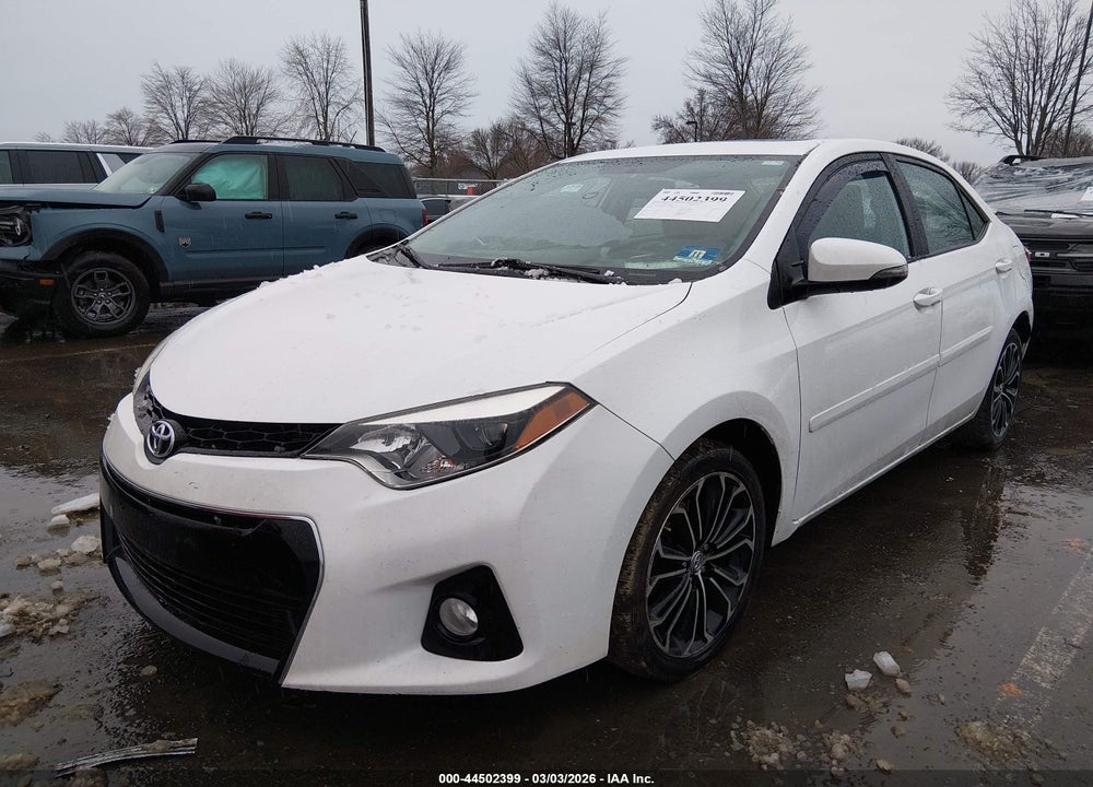2016 TOYOTA COROLLA S PLUS VIN: 2T1BURHE3GC736089