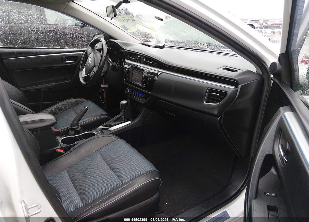 2016 TOYOTA COROLLA S PLUS VIN: 2T1BURHE3GC736089