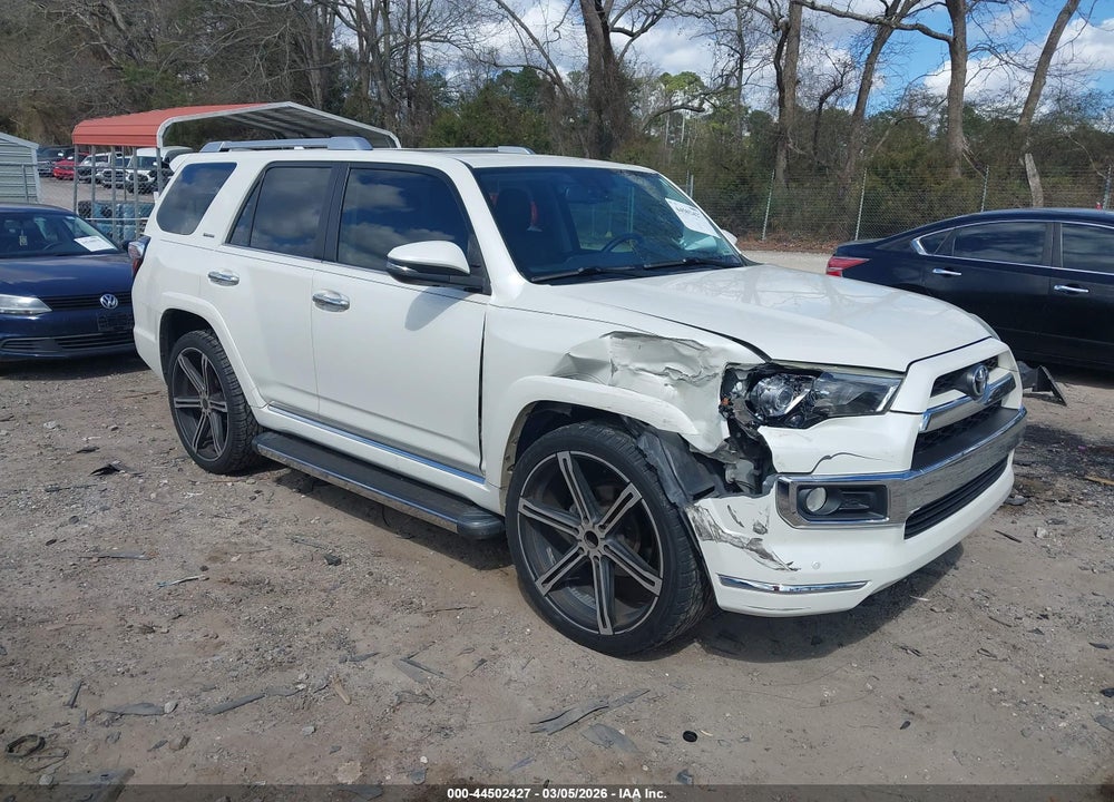 2014 TOYOTA 4RUNNER LIMITED VIN: JTEZU5JR9E5078658