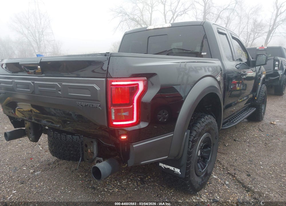 2018 FORD F-150 RAPTOR VIN: 1FTEX1RG6JFB82955