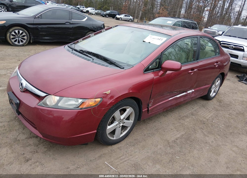2007 HONDA CIVIC EX VIN: 1HGFA16837L076560