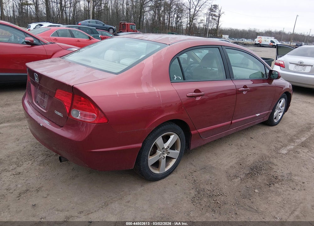 2007 HONDA CIVIC EX VIN: 1HGFA16837L076560