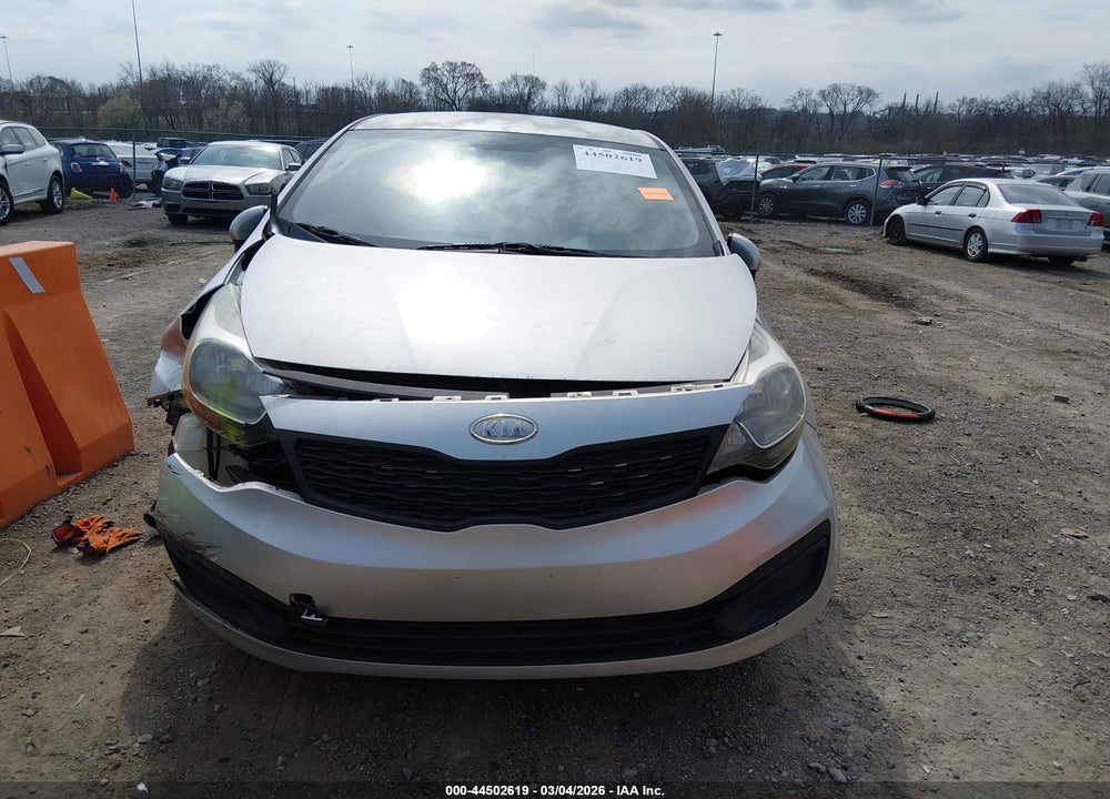 2012 KIA RIO LX VIN: KNADM4A37C6059325