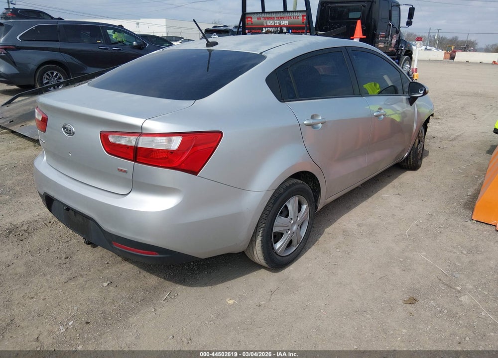2012 KIA RIO LX VIN: KNADM4A37C6059325
