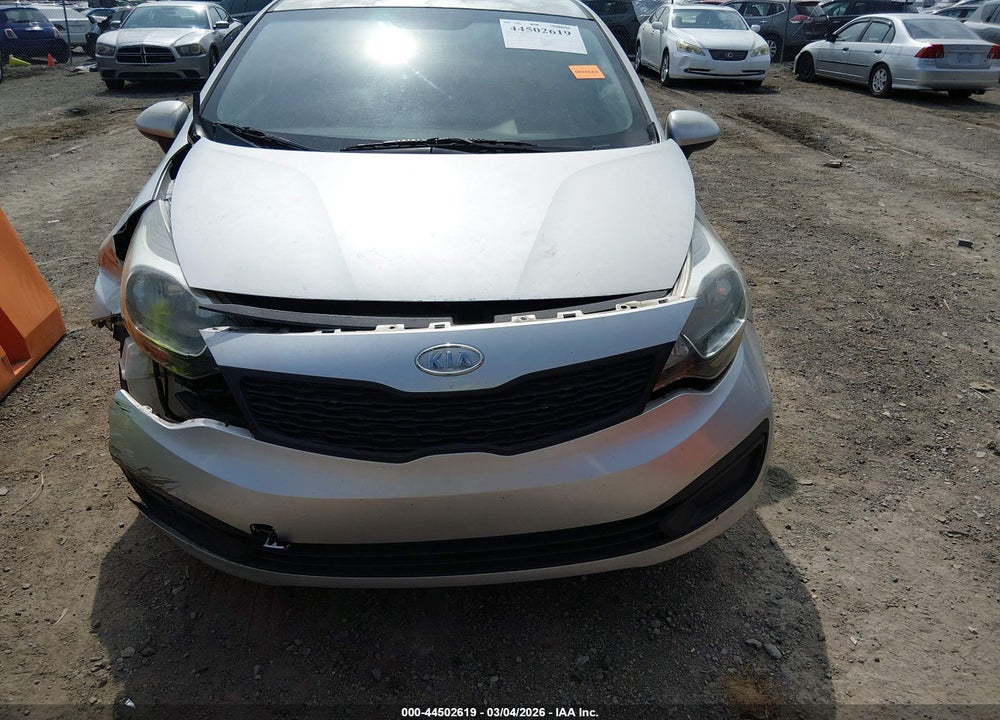 2012 KIA RIO LX VIN: KNADM4A37C6059325