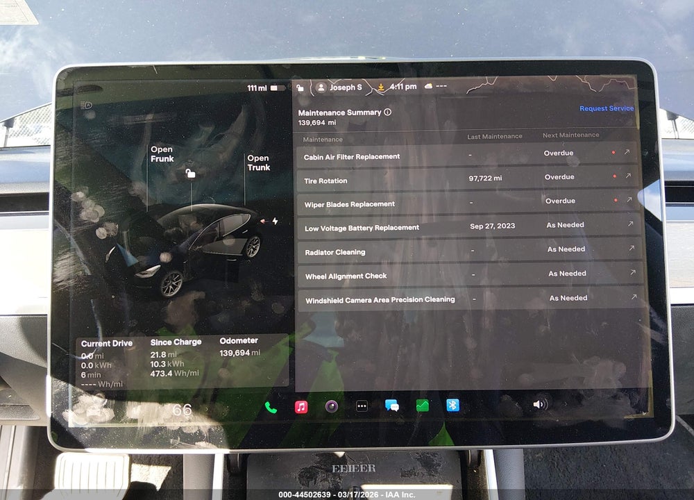 2018 TESLA MODEL 3 LONG RANGE/PERFORMANCE VIN: 5YJ3E1EB1JF070494