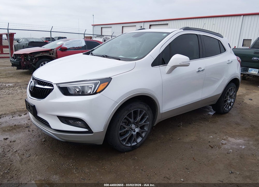 2019 BUICK ENCORE FWD SPORT TOURING VIN: KL4CJ1SB7KB838705