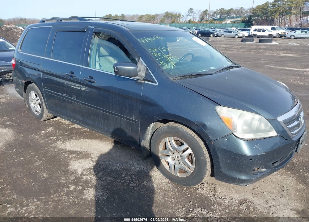 2006 HONDA ODYSSEY TOURING VIN: 5FNRL38856B018286