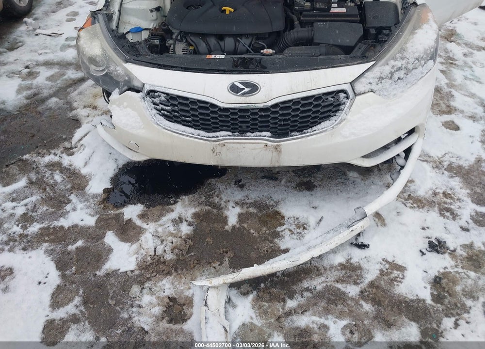 2015 KIA FORTE EX VIN: KNAFX4A81F5391928