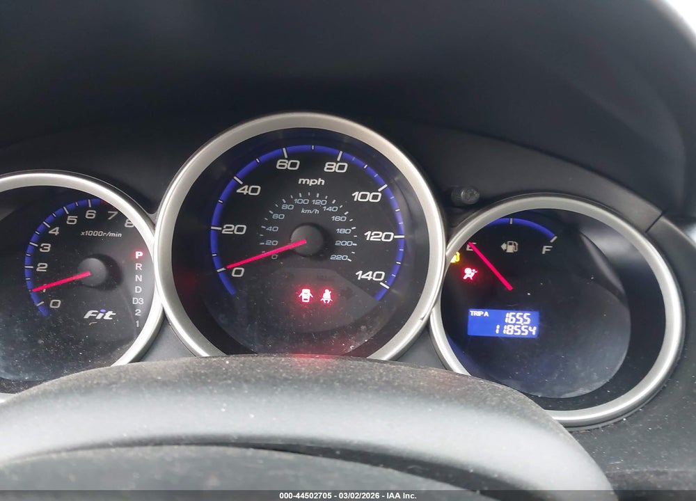 2007 HONDA FIT VIN: JHMGD38407S022850