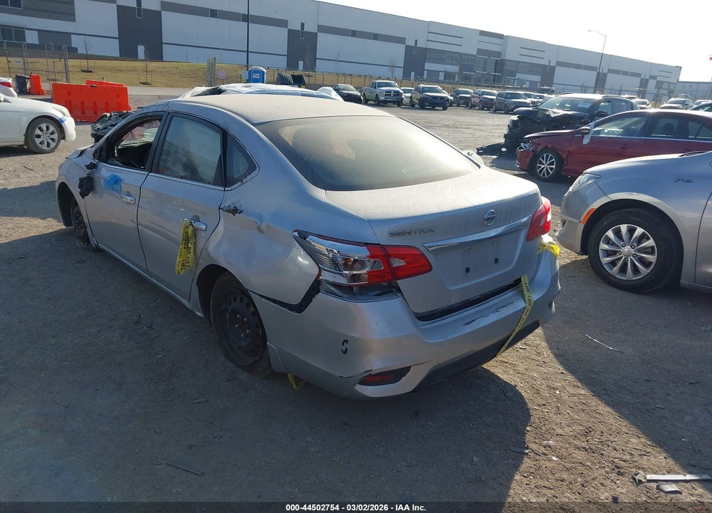 2016 NISSAN SENTRA S VIN: 3N1AB7AP0GY312244