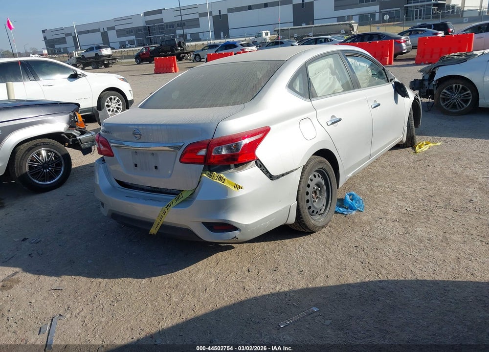 2016 NISSAN SENTRA S VIN: 3N1AB7AP0GY312244