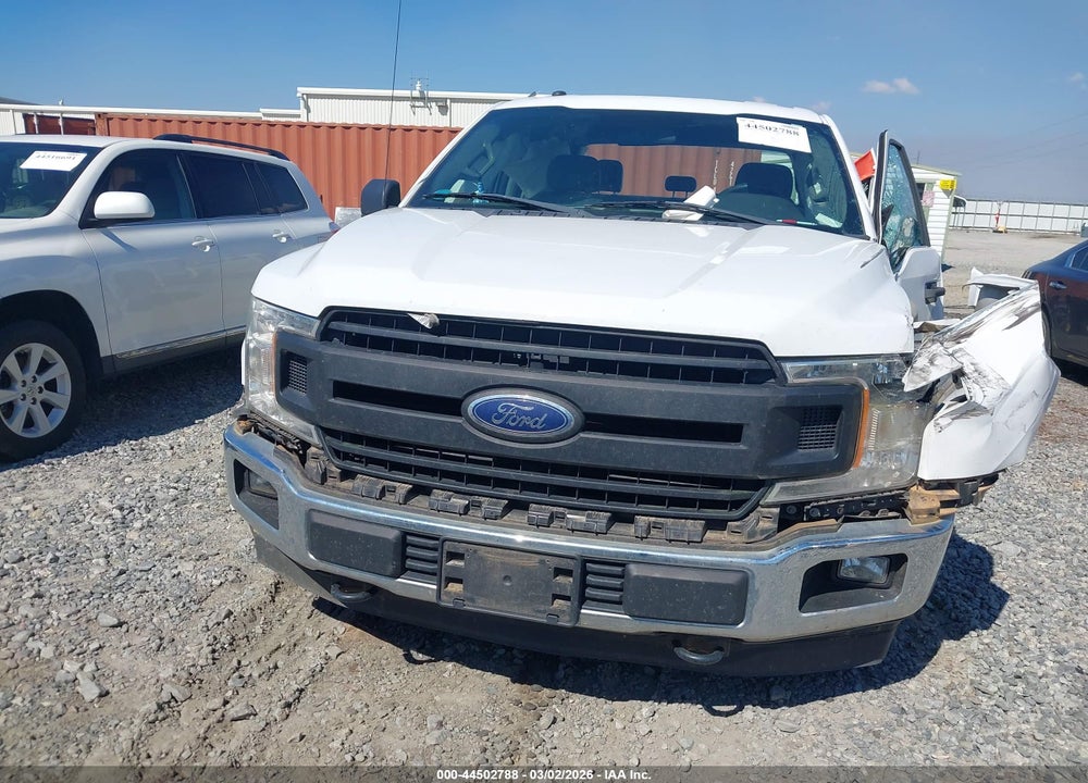 2018 FORD F-150 XL VIN: 1FTEW1E52JFE58216