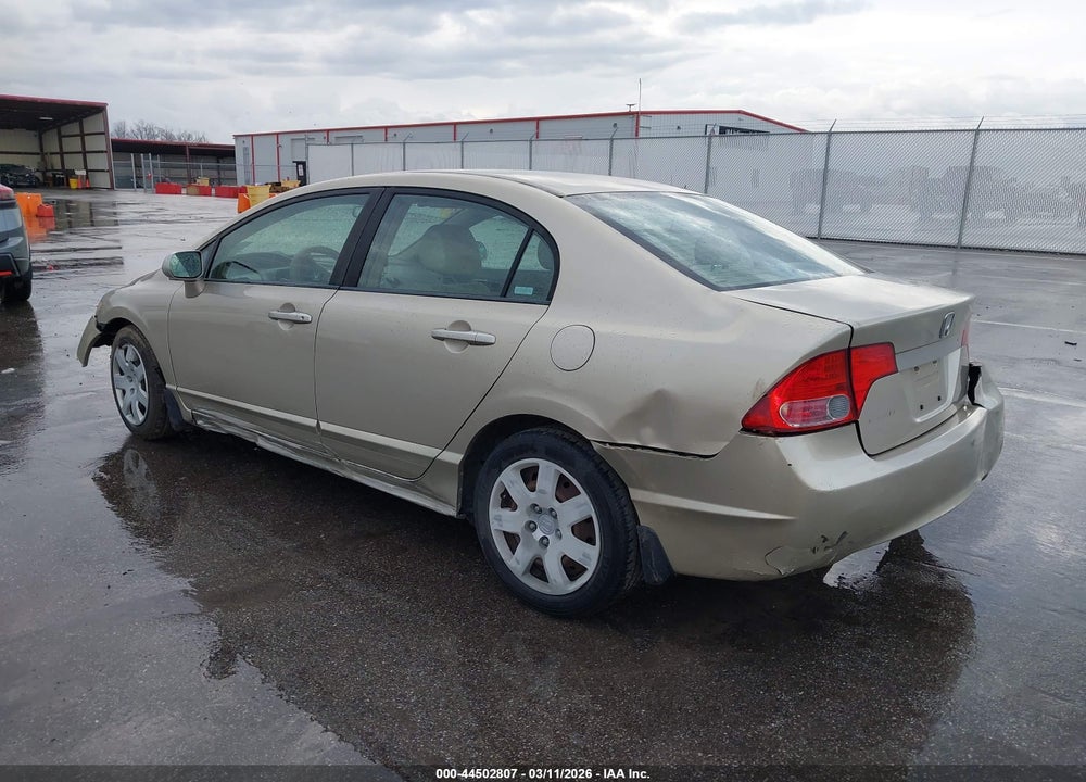 2008 HONDA CIVIC LX VIN: 1HGFA16508L084042