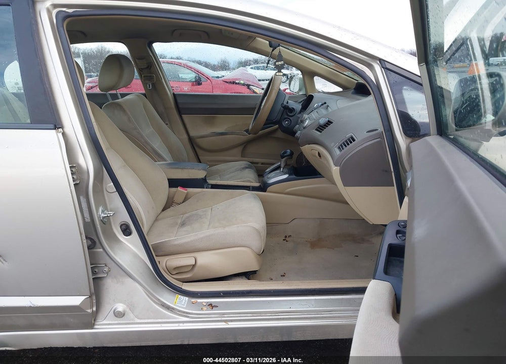 2008 HONDA CIVIC LX VIN: 1HGFA16508L084042