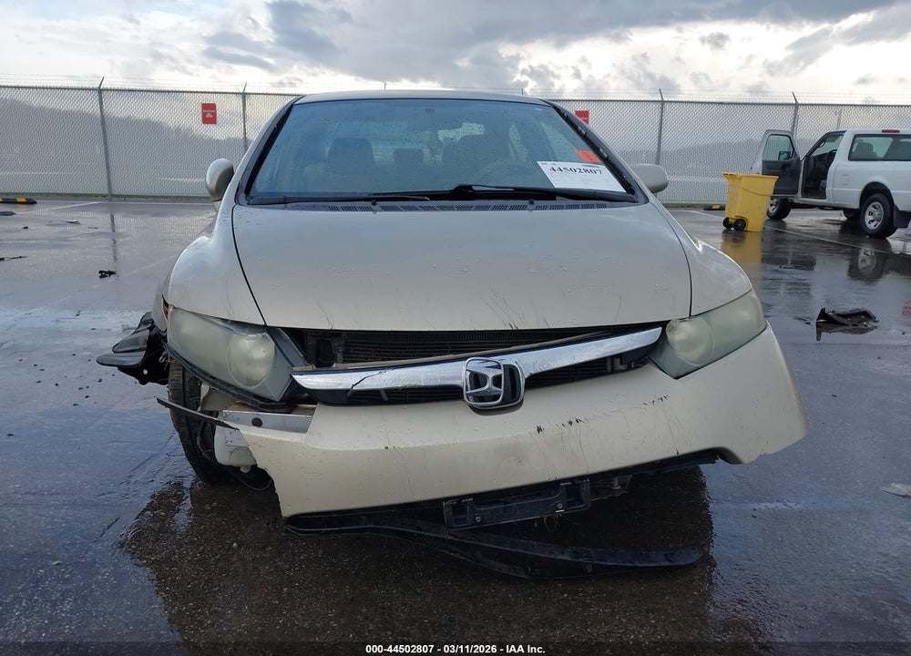2008 HONDA CIVIC LX VIN: 1HGFA16508L084042