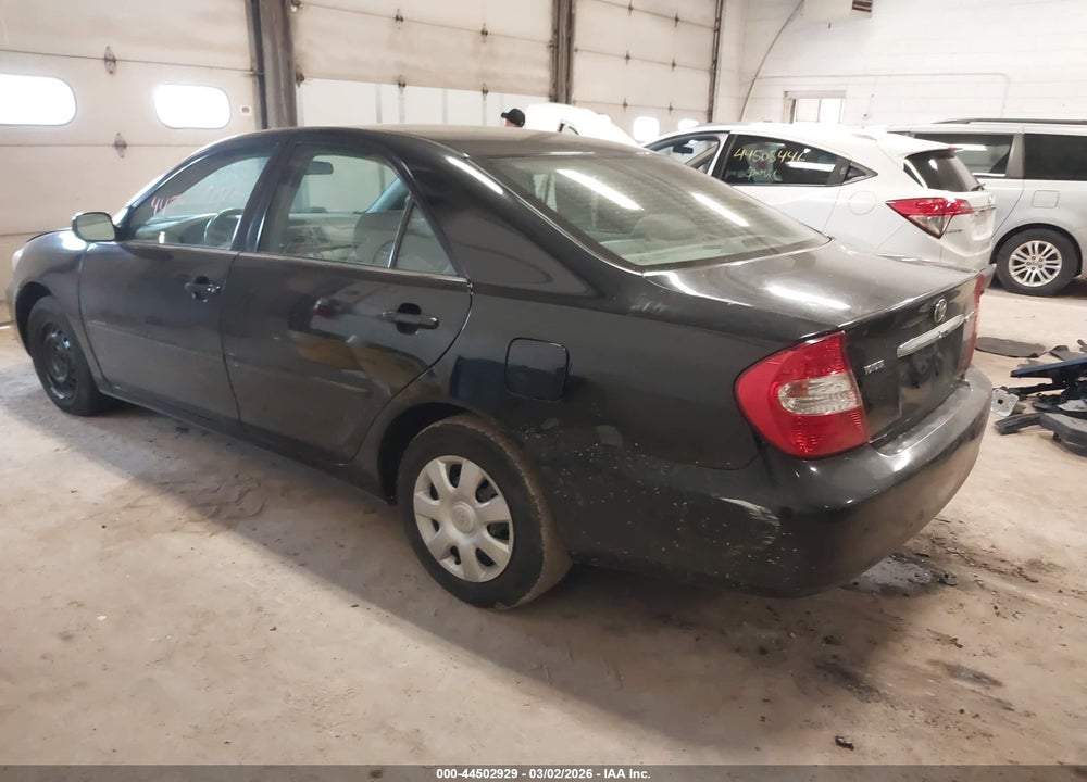 2004 TOYOTA CAMRY LE VIN: 4T1BE32K74U325863