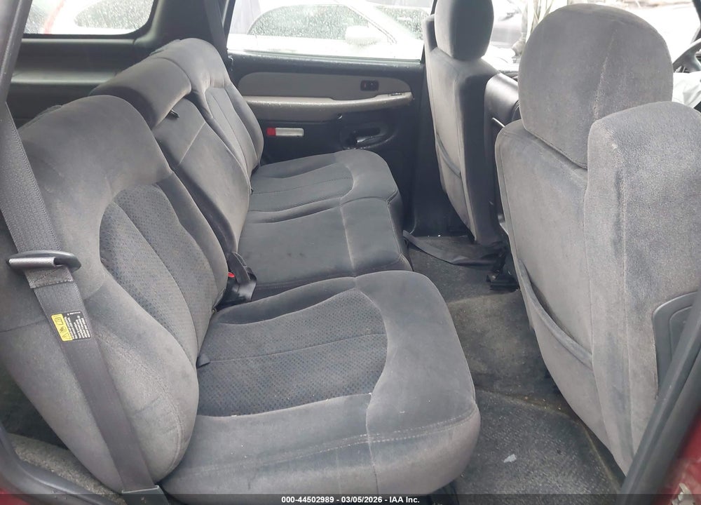 2002 CHEVROLET TAHOE LS VIN: 1GNEK13Z12J168072