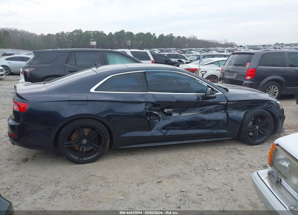2018 AUDI A5 2.0T PREMIUM VIN: WAUTNAF56JA007695