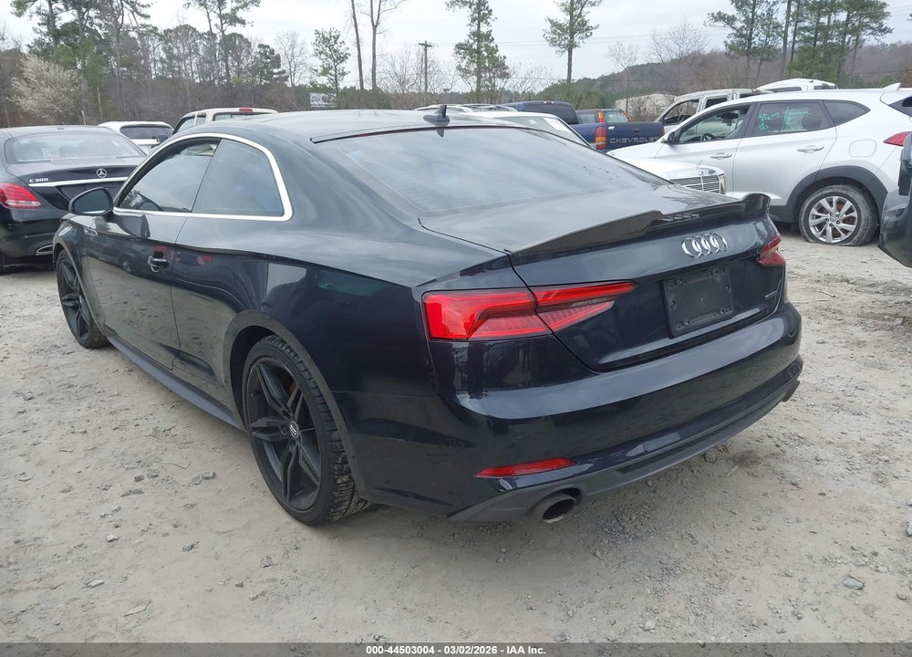 2018 AUDI A5 2.0T PREMIUM VIN: WAUTNAF56JA007695