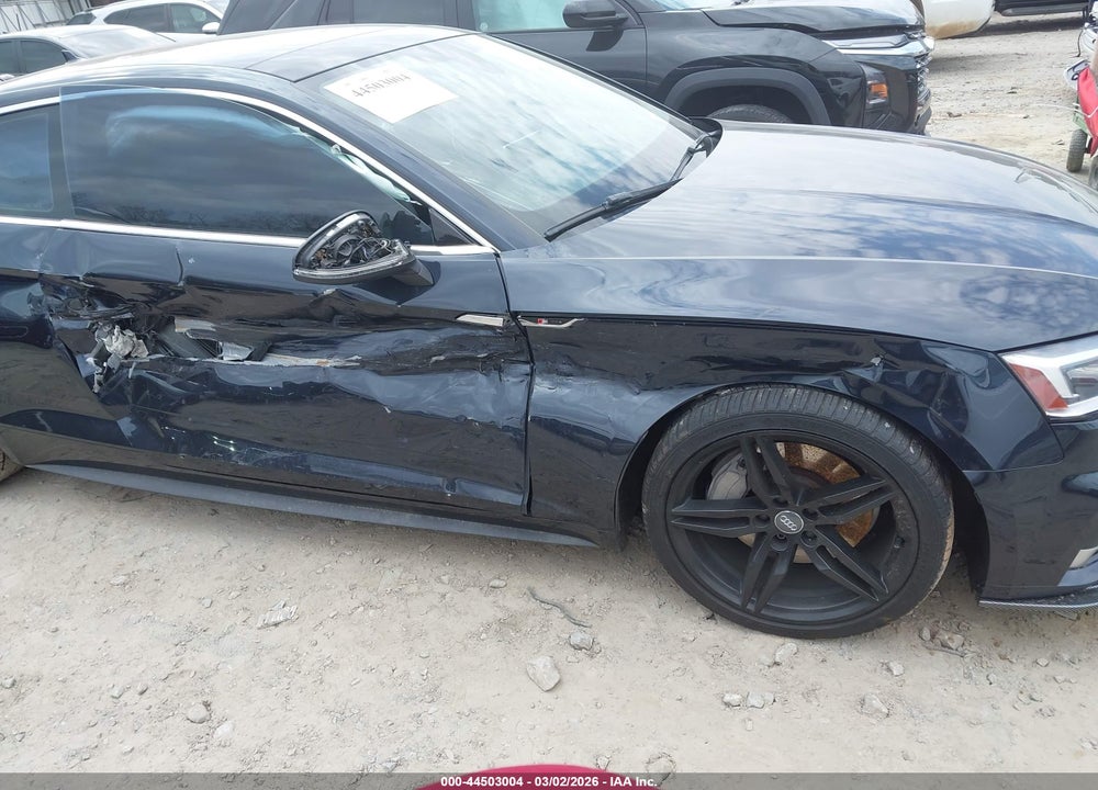 2018 AUDI A5 2.0T PREMIUM VIN: WAUTNAF56JA007695