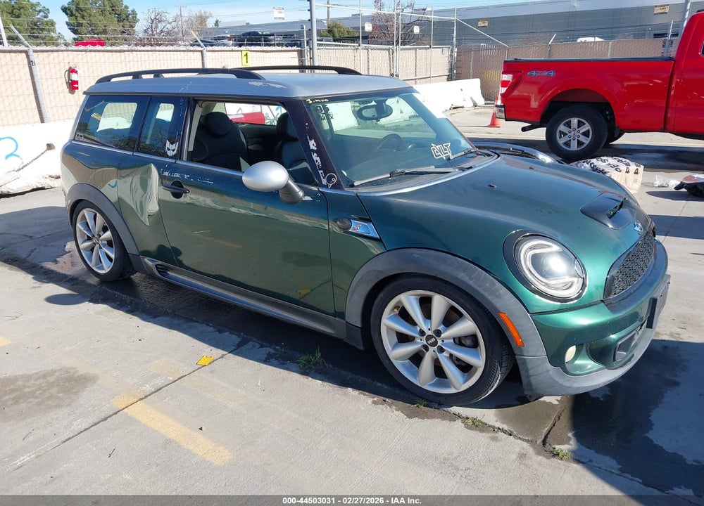 2012 MINI COOPER S CLUBMAN VIN: WMWZG3C56CTY38996