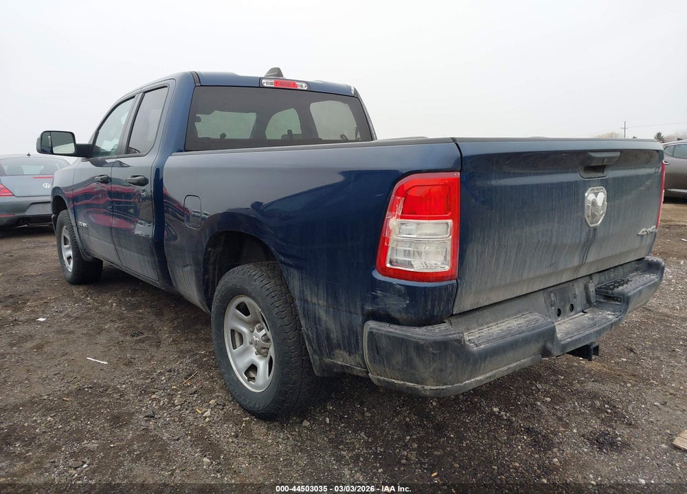 2022 RAM 1500 TRADESMAN  4X4 6'4 BOX VIN: 1C6SRFCT3NN357620