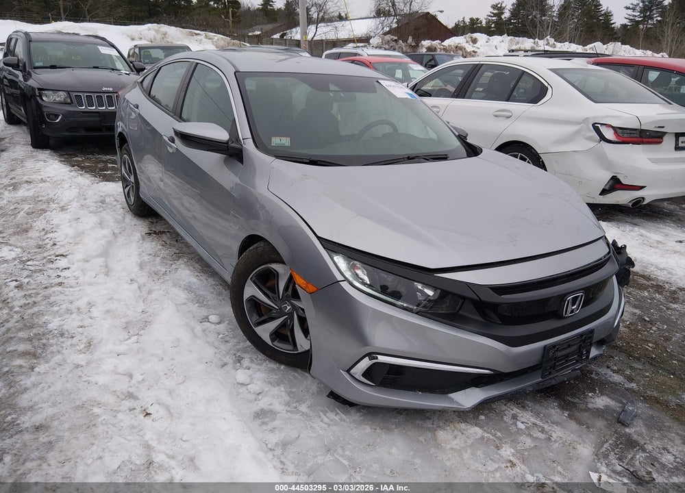 2019 HONDA CIVIC LX VIN: 19XFC2F62KE011102