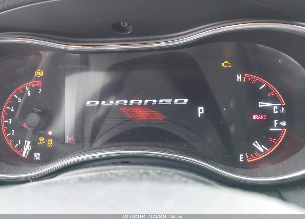 2015 DODGE DURANGO LIMITED VIN: 1C4RDJDG7FC843029