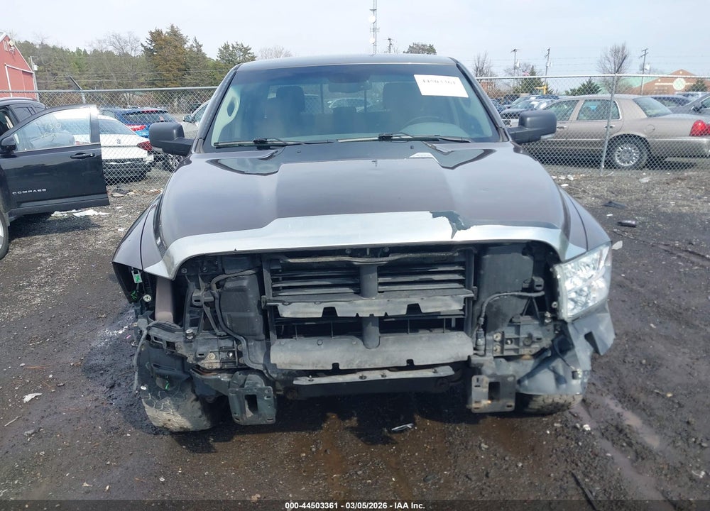 2018 RAM 1500 BIG HORN  4X4 6'4 BOX VIN: 1C6RR7TT8JS125935