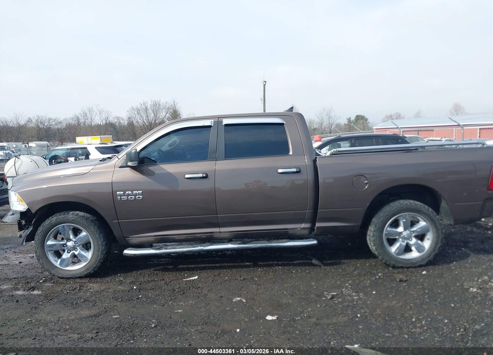 2018 RAM 1500 BIG HORN  4X4 6'4 BOX VIN: 1C6RR7TT8JS125935