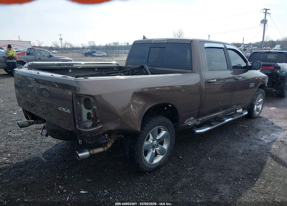 2018 RAM 1500 BIG HORN  4X4 6'4 BOX VIN: 1C6RR7TT8JS125935