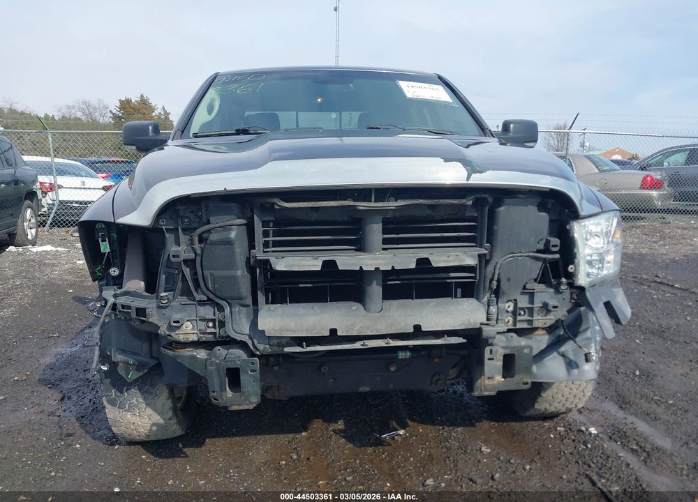 2018 RAM 1500 BIG HORN  4X4 6'4 BOX VIN: 1C6RR7TT8JS125935