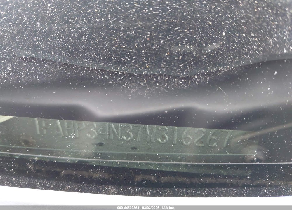 2007 FORD FOCUS S/SE/SES VIN: 1FAHP34N37W316267