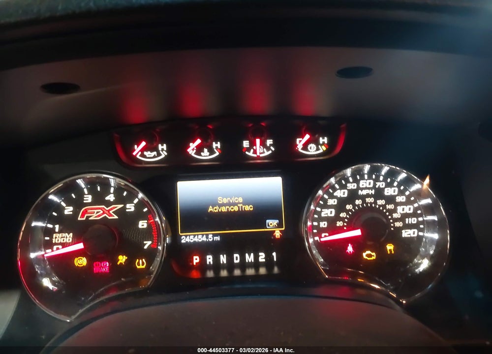 2013 FORD F-150 FX4 VIN: 1FTFW1ET6DKD42578