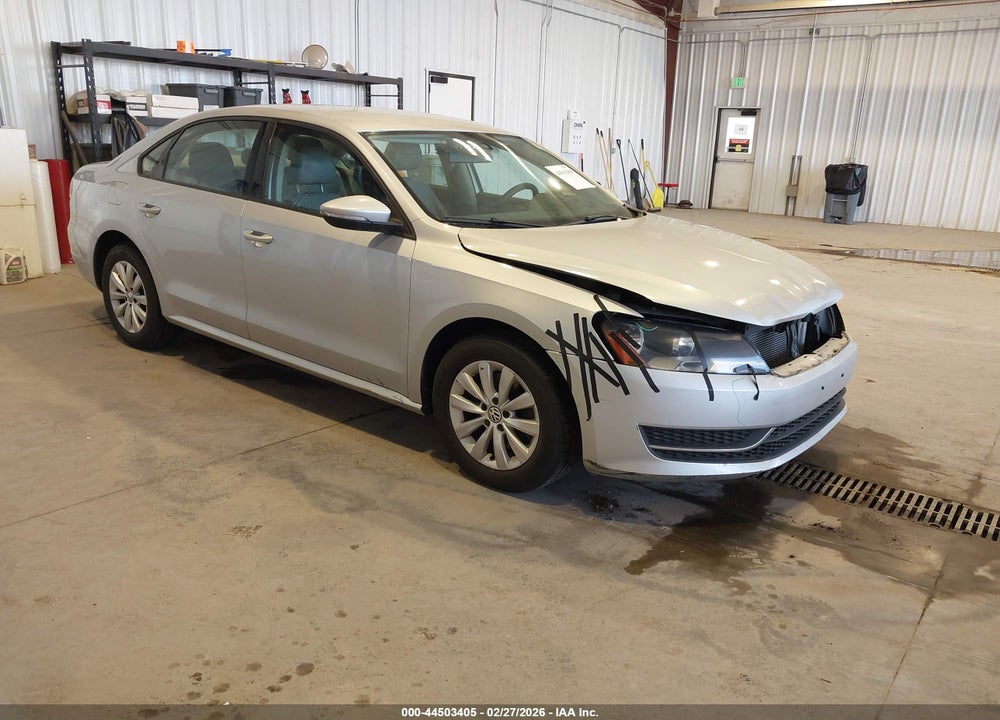 2012 VOLKSWAGEN PASSAT 2.5L S VIN: 1VWAP7A31CC018931