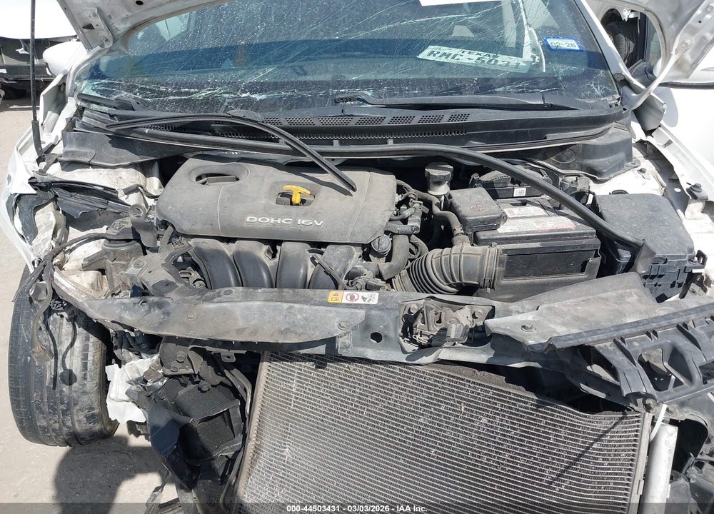 2017 KIA FORTE LX VIN: 3KPFL4A77HE019085