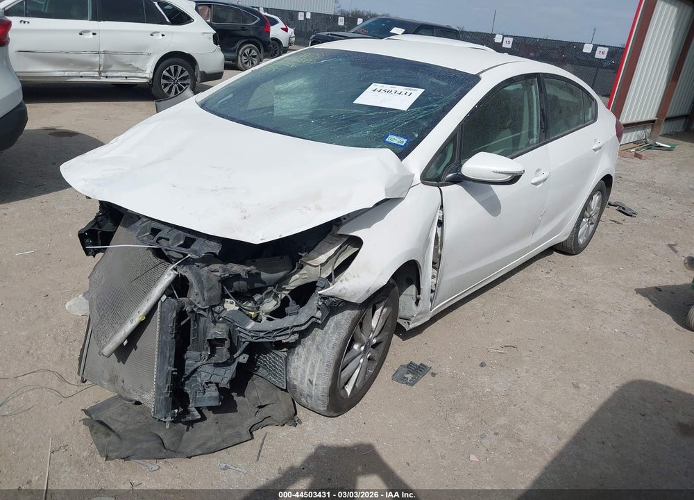 2017 KIA FORTE LX VIN: 3KPFL4A77HE019085