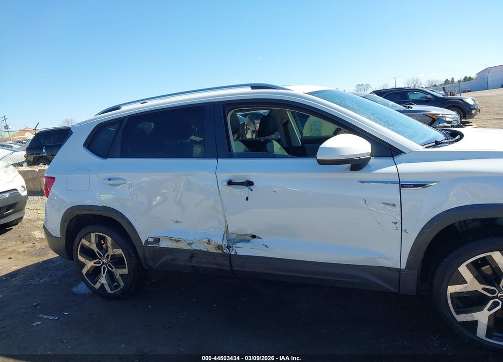 2022 VOLKSWAGEN TAOS 1.5T SEL VIN: 3VV2X7B22NM064316