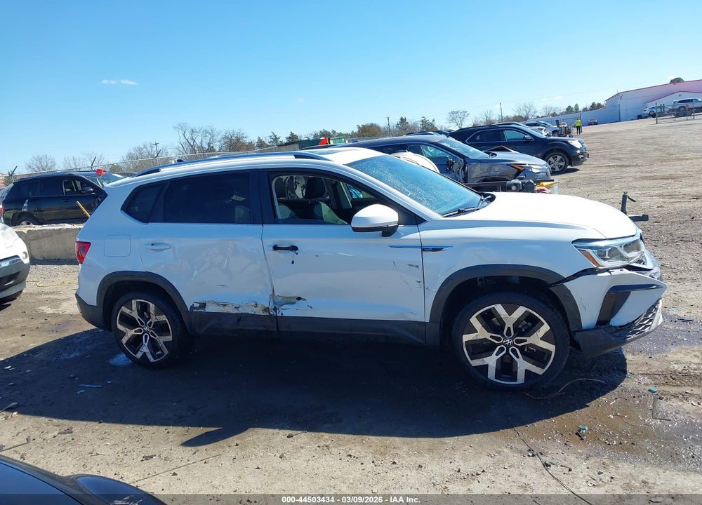 2022 VOLKSWAGEN TAOS 1.5T SEL VIN: 3VV2X7B22NM064316