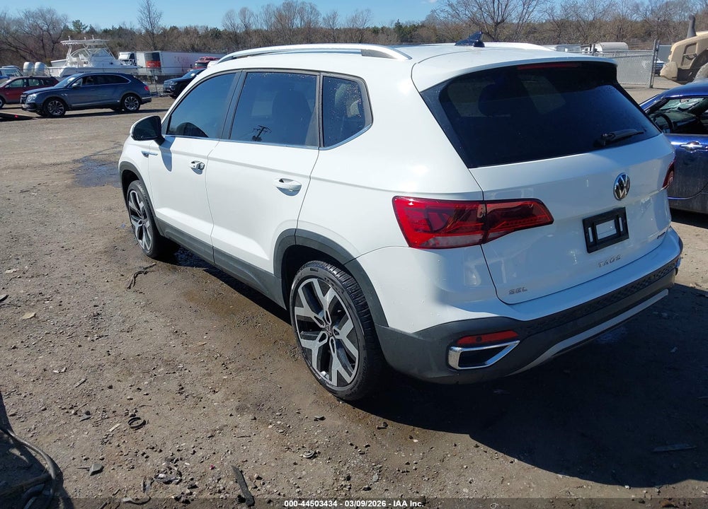 2022 VOLKSWAGEN TAOS 1.5T SEL VIN: 3VV2X7B22NM064316