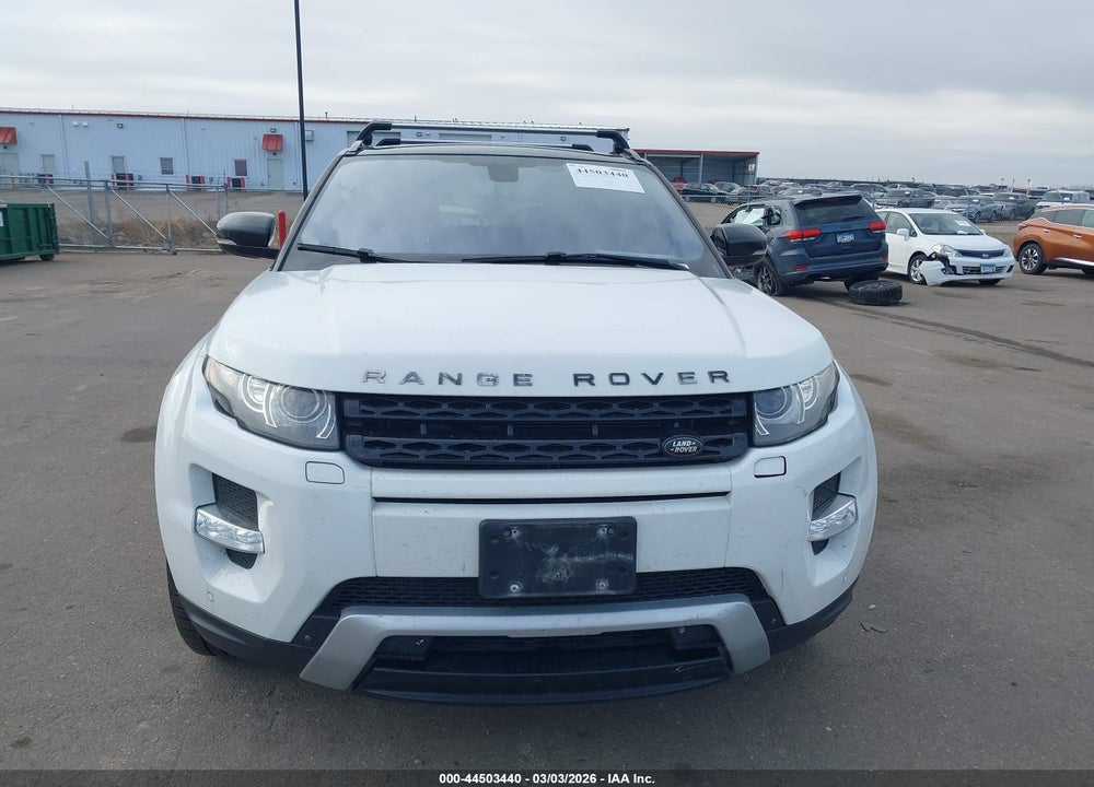 2013 LAND ROVER RANGE ROVER EVOQUE PURE VIN: SALVT2BG6DH821736