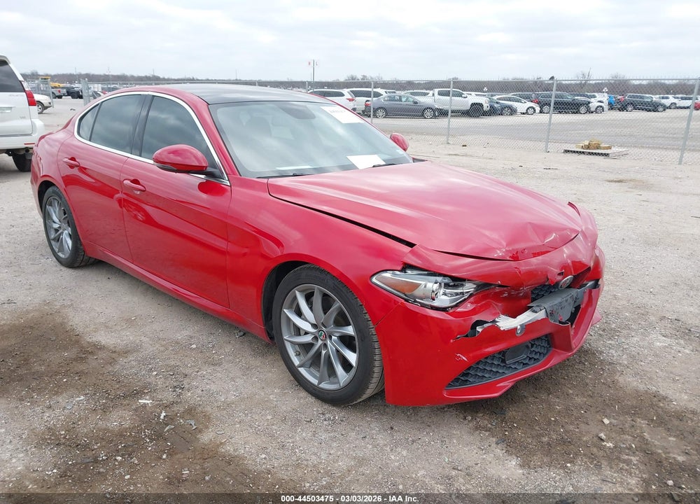 2018 ALFA ROMEO GIULIA RWD VIN: ZARFAEBN9J7580294
