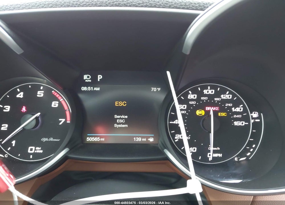 2018 ALFA ROMEO GIULIA RWD VIN: ZARFAEBN9J7580294