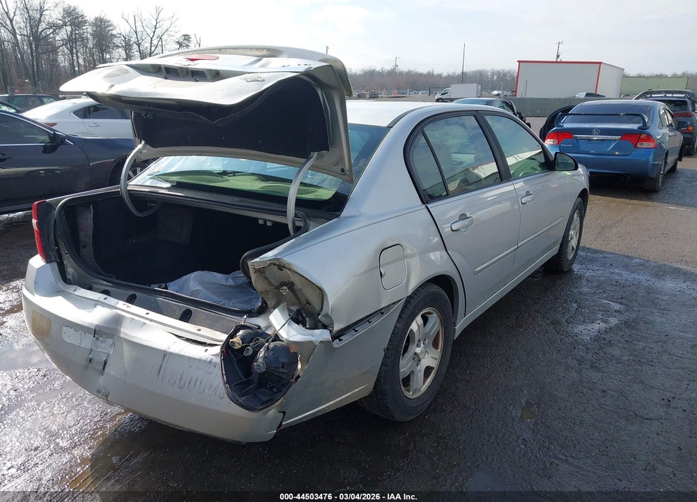 2005 CHEVROLET MALIBU LT VIN: 1G1ZU54895F316843