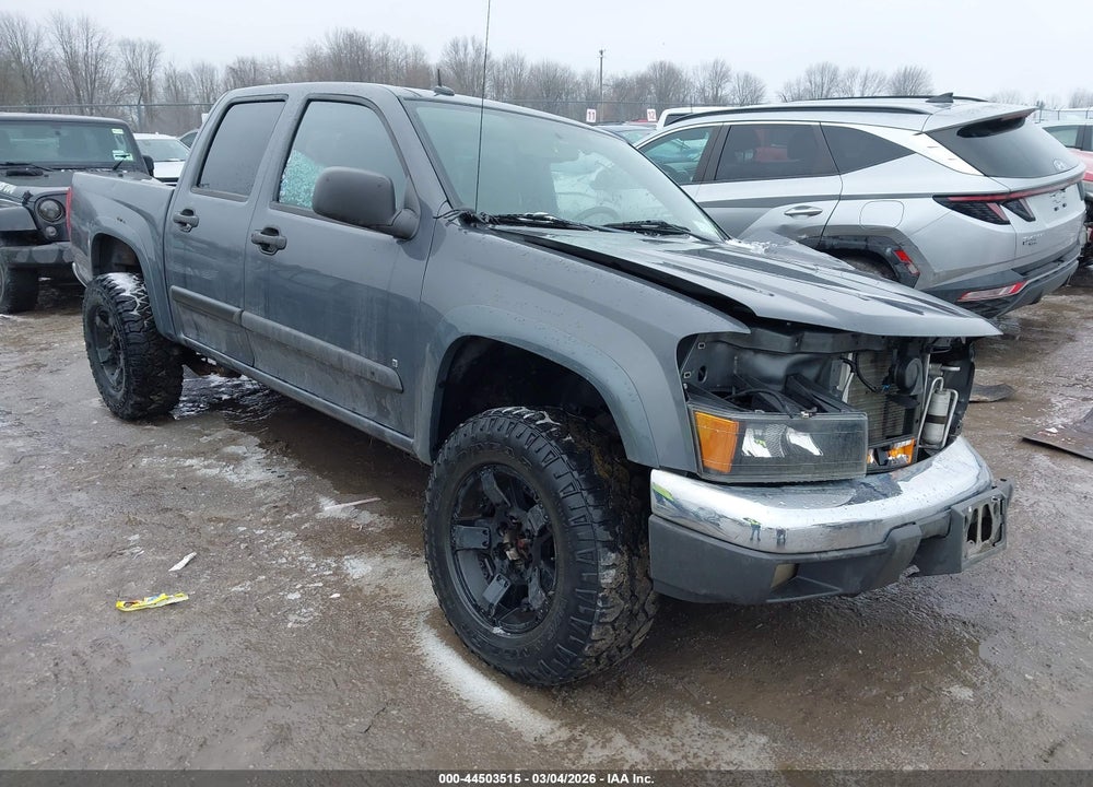 2008 GMC CANYON SLE2 VIN: 1GTDT43E088210960
