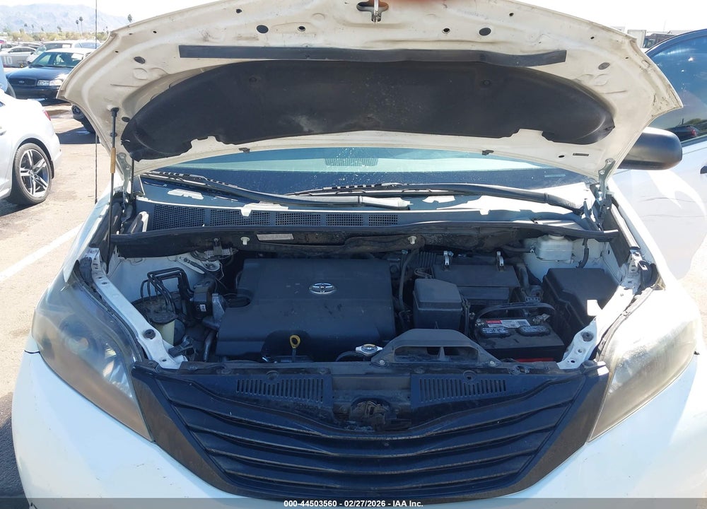 2013 TOYOTA SIENNA L V6 7 PASSENGER VIN: 5TDZK3DC4DS400962