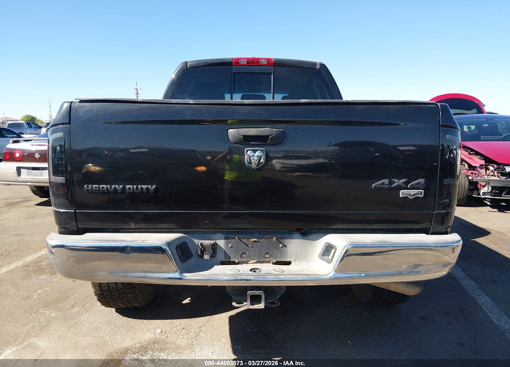 2006 DODGE RAM 2500 LARAMIE VIN: 3D7KS29C46G229223