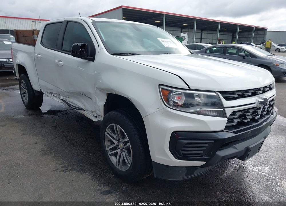 2022 CHEVROLET COLORADO 2WD  SHORT BOX WT VIN: 1GCGSBEN9N1266370